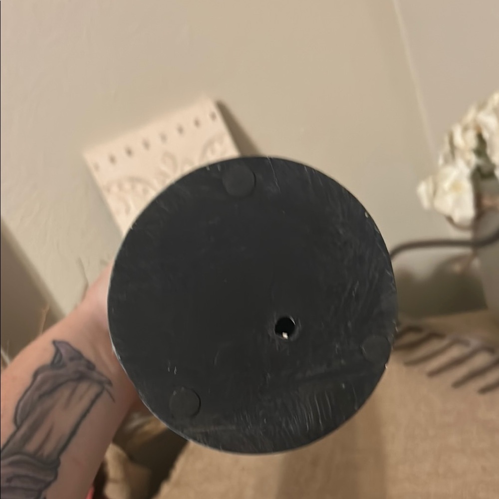 Rustic Blue Candle Holder - Picture 4 of 4